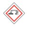 Nevs GHS Pictogram Label - Environmental Damaging 7/8" x 7/8" GHS-11-ED - alternate 1